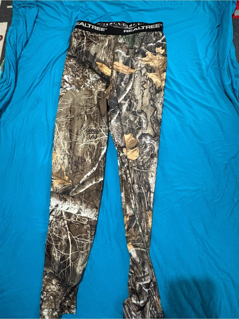 Realtree Kids Camo Leggings - Brown, Green, Tan Camouflage